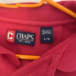 Men's Chaps Short Sleeve Polo